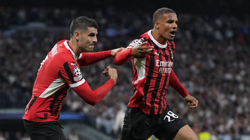AC Milan Stuns Real Madrid; Sporting Overwhelms Man City in Champions League Upsets AC Milan stun Real Madrid, Sporting maul Man City in Champions League