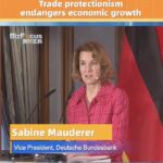 German Central Bank Trade Protectionism Endangers Economic Growth Video Poster 