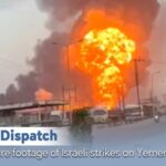 Locals Capture Footage of Israeli Strikes on Yemens Hodeidah Video Poster 