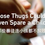 those Thugs Couldnt Even Spare a Child Video Poster 