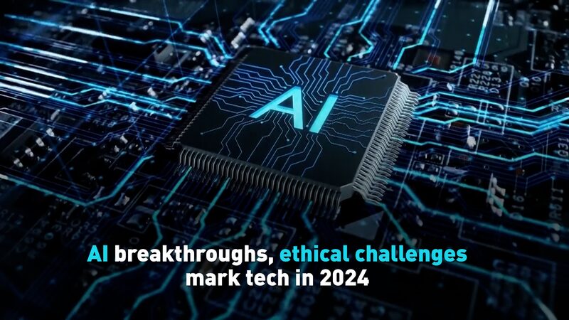 Ai Breakthroughs Ethical Challenges Mark Tech in 2024 Video Poster 