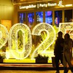 Beijings Sanlitun Lights Up for the New Year 