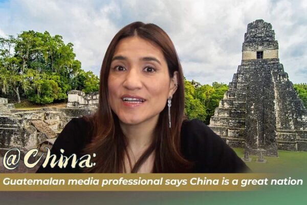 china Guatemalan Media Professional Says China is a Great Nation Video Poster 