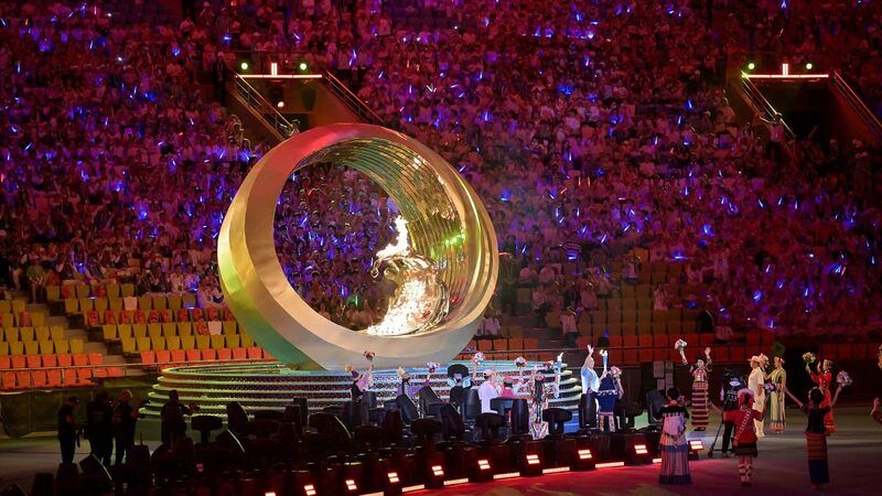 China’s Ethnic Minority Games Dazzle in Sanya Opening Ceremony China's 12th National Traditional Games of Ethnic Minorities opens video poster
