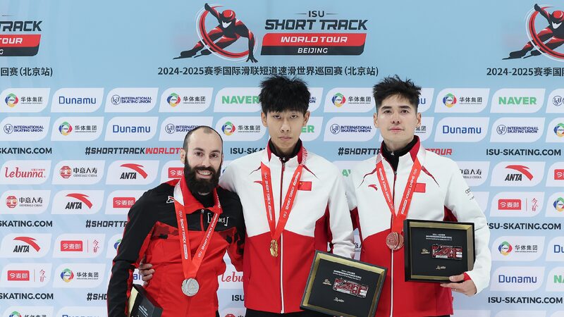 # - My News! Chinas Sun Long Wins Mens 500m Gold at Short Track World Tour