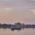Chinese built Bridge Project in Cambodia Starts Underwater Work 