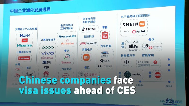# - My News! Chinese Companies Face Visa Issues Ahead of Ces Video Poster
