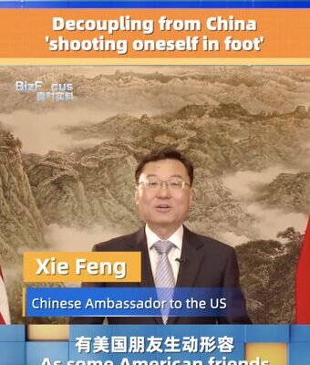 Decoupling from China 'shooting oneself in the foot' video poster