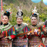 Dong People Celebrate New Year in Rongjiang Guizhou 