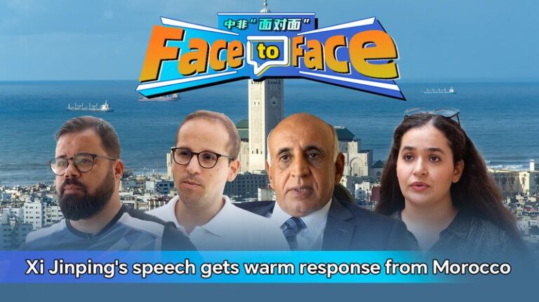Face to Face Xi Jinpings Speech Gets Warm Response from Morocco Video Poster