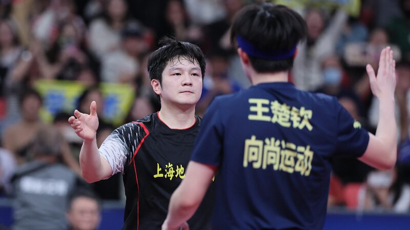 Fan Zhendong Beat Wang Chuqin 3 1 in Shanghai  Shandong Encounter 