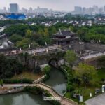 Historic Panmen Gate in Suzhou 