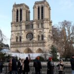 Live View of Notre dame Cathedral After 5 year Restoration 