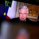 Macron Asks Barnier and His Government to Stay on Until Next Pm Named 