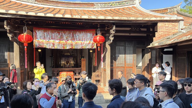 Mainland University Delegation Visits Cultural Sites in Taiwan Region 