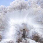 # - My News! Rime Scenery Wows Tourists in Jilin