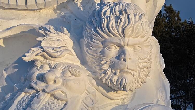 # - My News! snow Monkey King Heralds Opening of Snow Sculpture Expo in Harbin