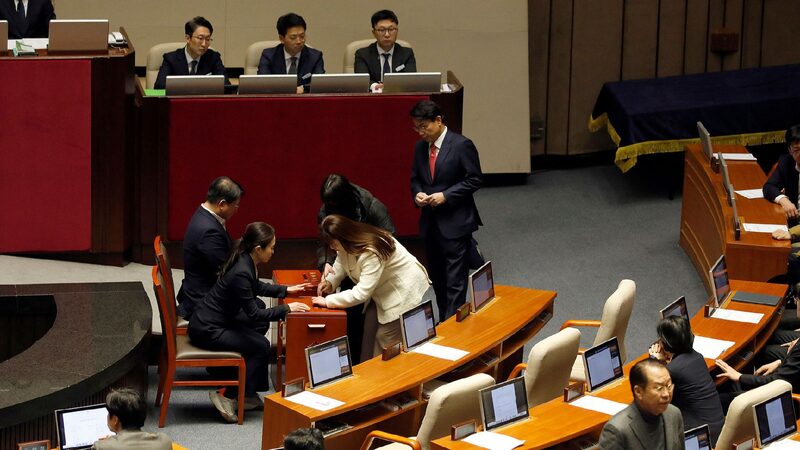 South Korean Lawmakers Vote to Impeach President Yoon Suk yeol 