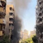 Stringer Dispatch Israel Launches Large scale Air Strikes on Beirut Video Poster 
