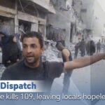 Stringer Dispatch Israeli Strike Kills 109 Leaving Locals Hopeless Video Poster 