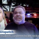 Stringer Dispatch Lebanese Residents Condemn Israeli Strike on Beirut Video Poster 