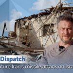 Stringer Dispatch Locals Capture Irans Missile Attack on Israel Video Poster 