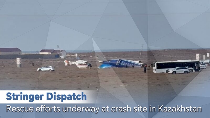 # - My News! Stringer Dispatch Rescue Efforts Underway at Crash Site in Kazakhstan Video Poster