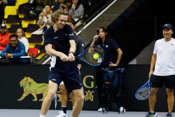 Team Michael Chang win MGM Macau Tennis Masters