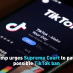 Trump Urges Supreme Court to Pause Possible Tiktok Ban Video Poster 