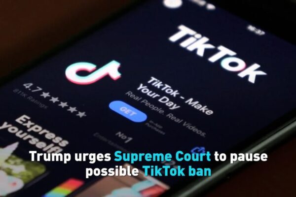 TikTok Fights Back: App Battles U.S. Ban Amid Security Concerns Trump urges Supreme Court to pause possible TikTok ban video poster