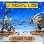 Us Presidential Election a Mudslinging Match 