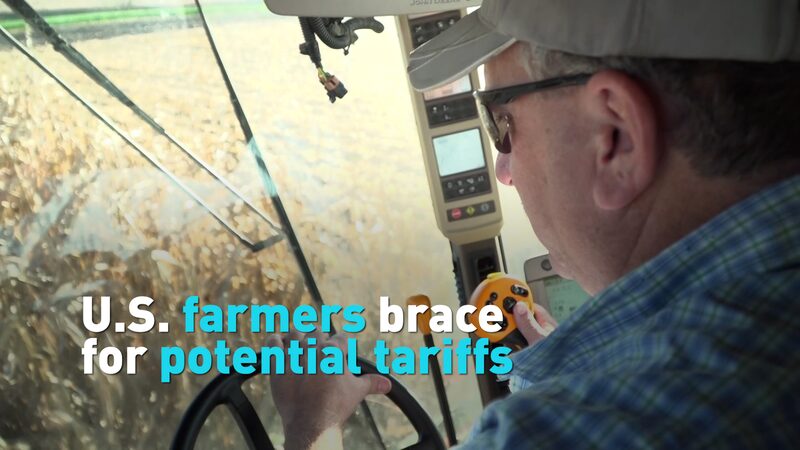 # - My News! Us Farmers Brace for Potential Tariffs Video Poster