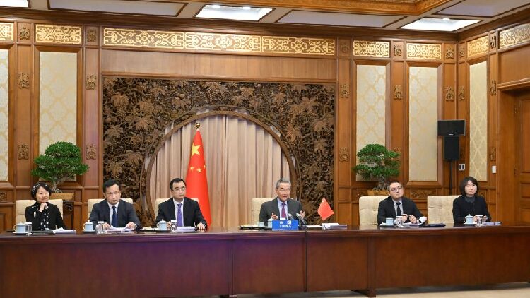 Wang Yi Attends Cica Foreign Ministers Meeting 