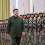 Xi Jinping Inspects Pla Garrison in Macao 