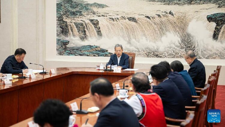 Zhao Leji Urges Effective Role of Legislature in Chinese Modernization 
