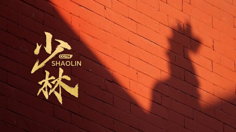 a Symphony of Light Dawn at the Shaolin Temple