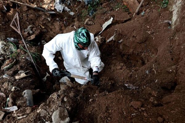 Over 50 Bodies Found in Mass Graves in Northern Mexico At least 56 bodies found in Mexico near U.S. border