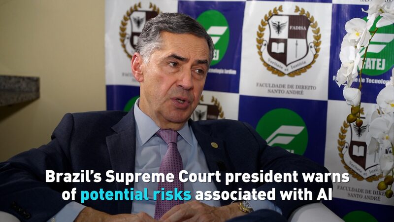 Brazils Supreme Court President Warns of Potential Risks with Ai Video Poster 