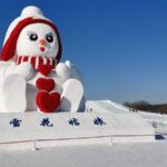 Build a Snowman with Cgtn in Ne Chinas Harbin 
