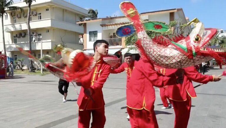 Carp Lantern Dance Held in Sansha to Usher in Spring Festival Video Poster 