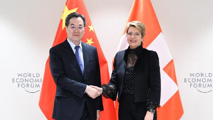 China Switzerland Vow to Further Promote Strategic Partnership 