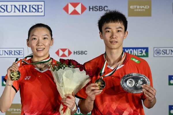 Young Chinese Duo Wei and Jiang Clinch India Open Mixed Doubles Title China's Wei/Jiang capture mixed doubles badminton title at India Open