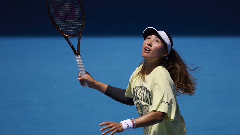 Chinas Zheng Talks About Facing off Sabalenka at Australian Open 