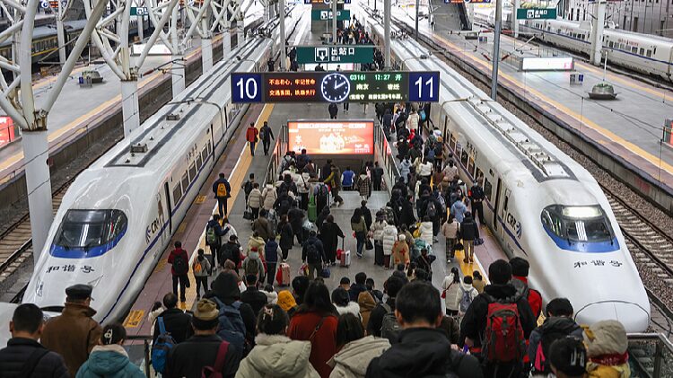 # - My News! Chinas Railway Trips Expected to Hit 115 Million on New Years Day