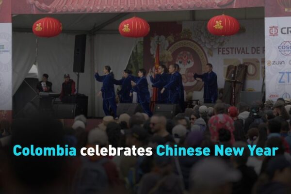 Colombians Embrace Chinese New Year with Festivities in Bogota Colombia celebrates Chinese New Year video poster