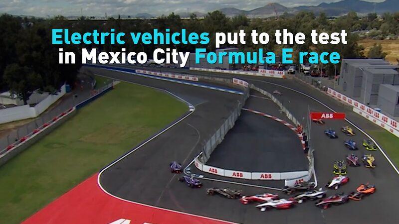 # - My News! Electric Vehicles Put to the Test in Mexico City Formula E Race Video Poster