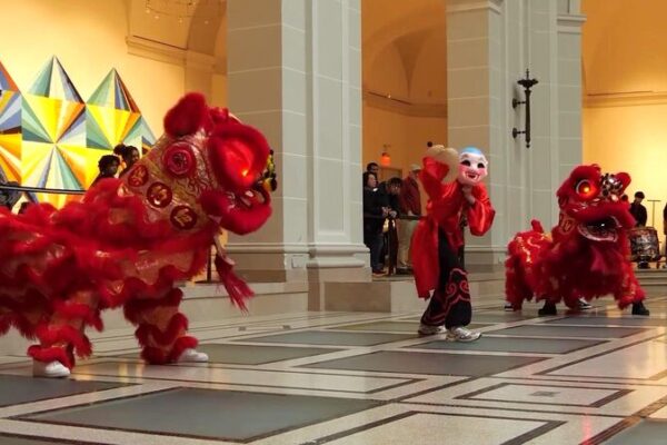 Brooklyn Celebrates Chinese New Year with Vibrant Festivities Excited New Yorkers prepare for Chinese New Year video poster