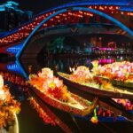 Flower Boats Illuminate Foshans Spring Festival Pre celebrations 