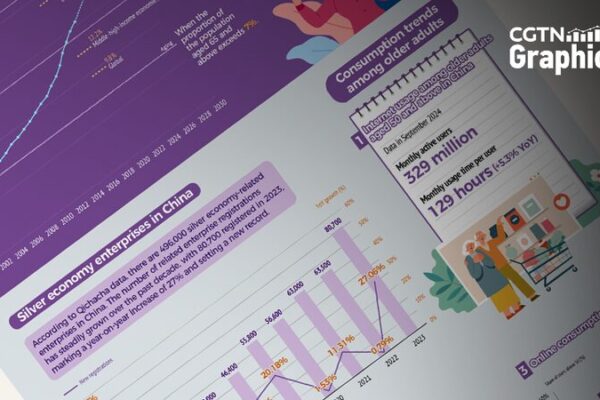 # - My News! Graphics Chinas Silver Economy Grows Amid Global Aging Trend