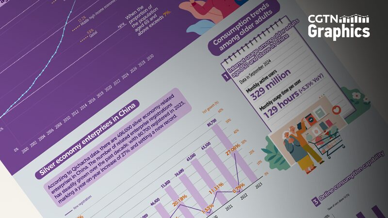 # - My News! Graphics Chinas Silver Economy Grows Amid Global Aging Trend